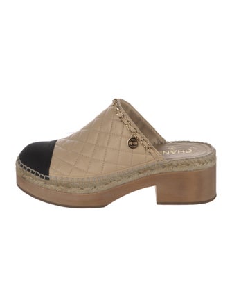 Chanel 2021 Interlocking CC Logo Mules