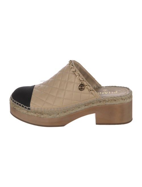 Chanel 2021 Interlocking CC Logo Mules