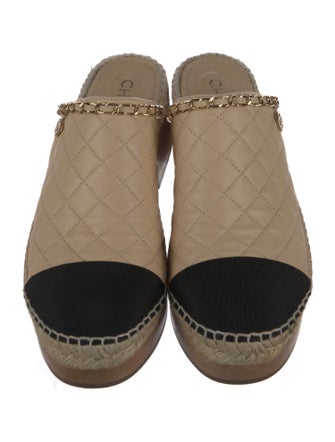 Chanel 2021 Interlocking CC Logo Mules