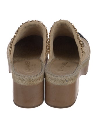 Chanel 2021 Interlocking CC Logo Mules