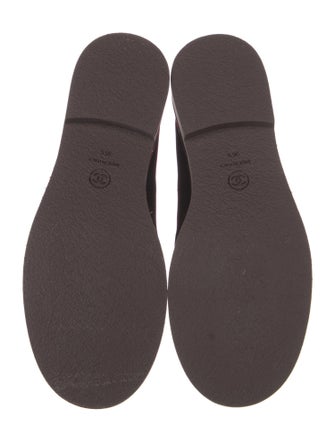 Chanel 2017 Interlocking CC Logo Lace-Up Boots