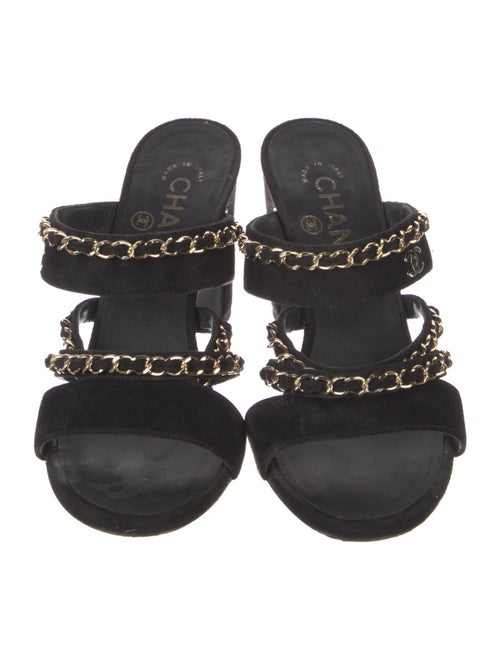 Chanel 2019 Interlocking CC Logo Slides