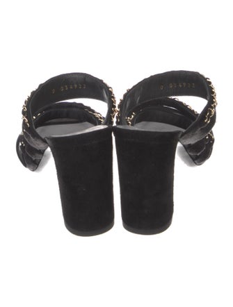 Chanel 2019 Interlocking CC Logo Slides