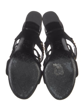 Chanel 2019 Interlocking CC Logo Slides