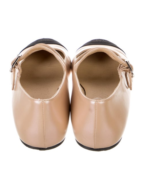 Chanel 2024 Interlocking CC Logo Mary Jane Flats