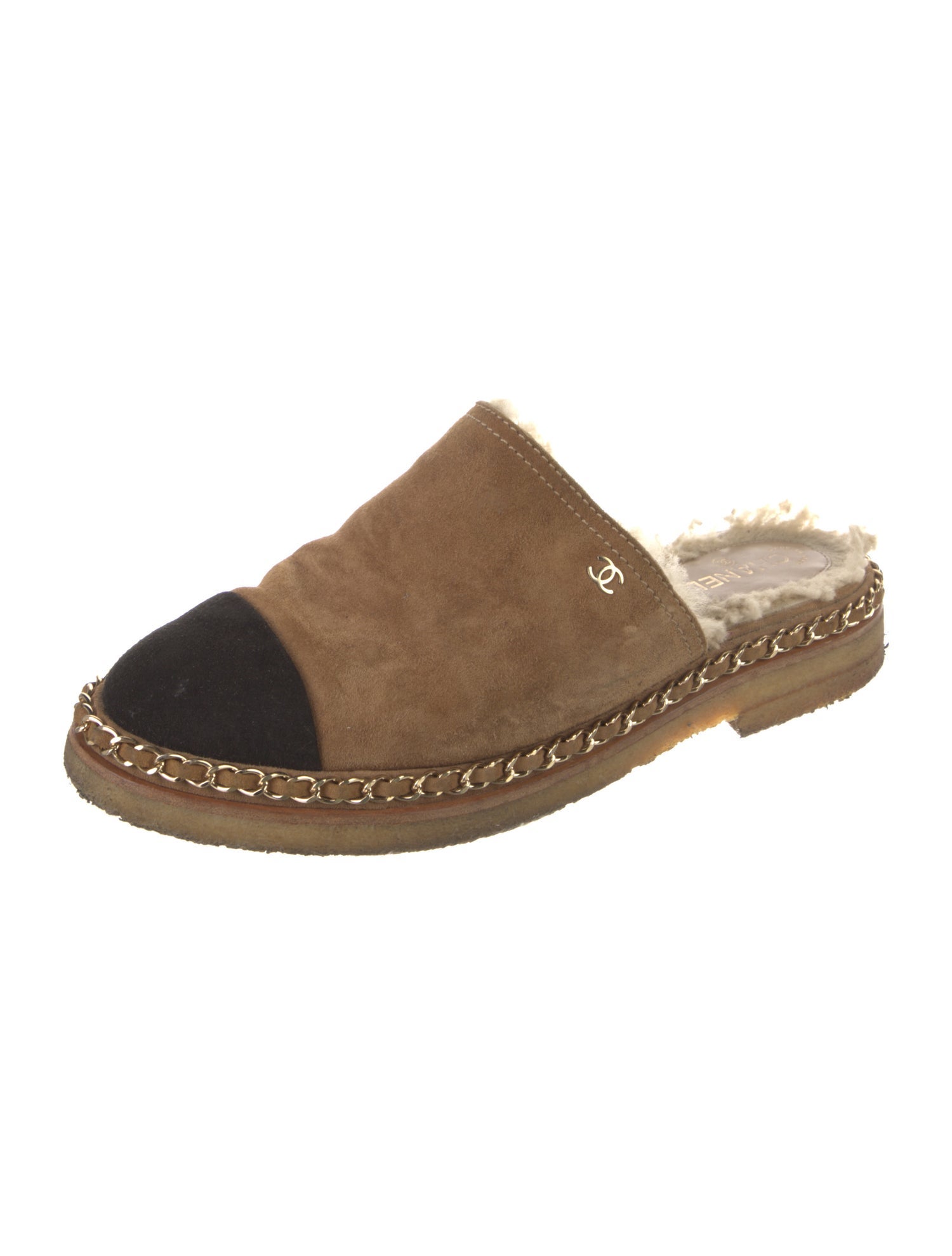 Chanel 2018 Interlocking CC Logo Mules