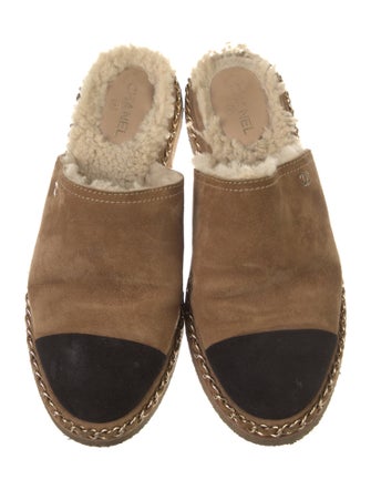 Chanel 2018 Interlocking CC Logo Mules