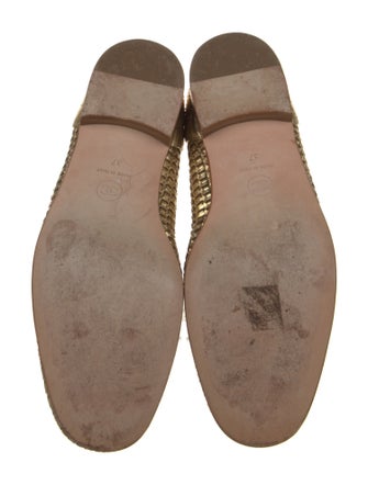 Chanel Interlocking CC Logo Leather Oxfords