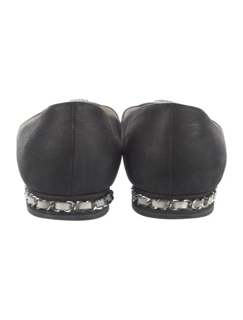 Chanel 2014 Interlocking CC Logo Flats