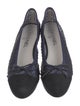 Chanel 2023 Interlocking CC Logo Ballet Flats