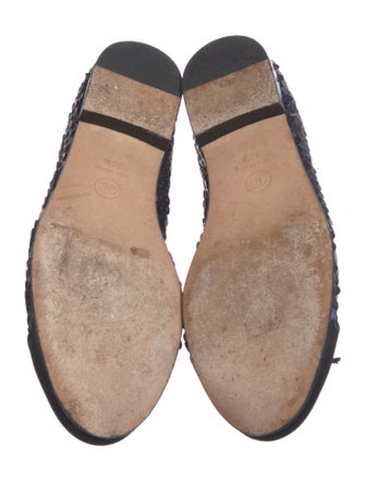 Chanel 2023 Interlocking CC Logo Ballet Flats