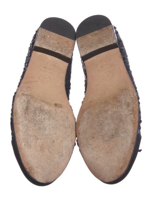 Chanel 2023 Interlocking CC Logo Ballet Flats