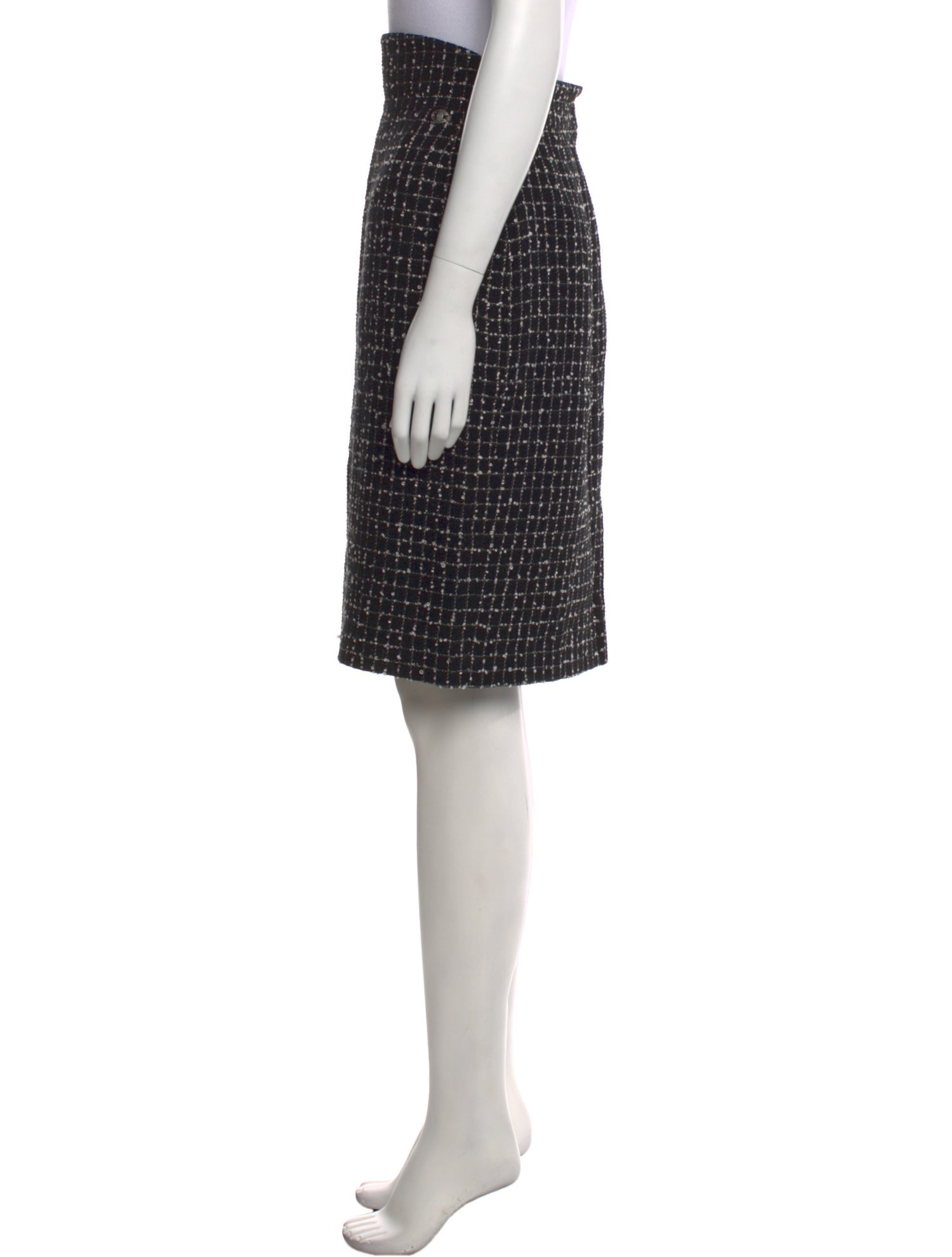 Chanel Vintage Knee-Length Skirt