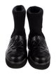 Chanel 2021 Interlocking CC Logo Moto Boots