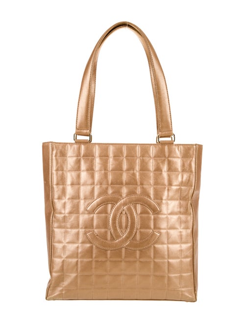 Chanel Chocolate Bar CC Tote
