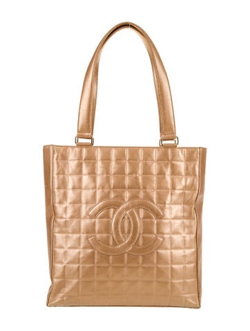 Chanel Totes Chocolate Bar CC Tote