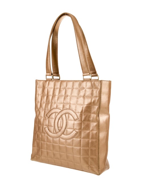 Chanel Chocolate Bar CC Tote