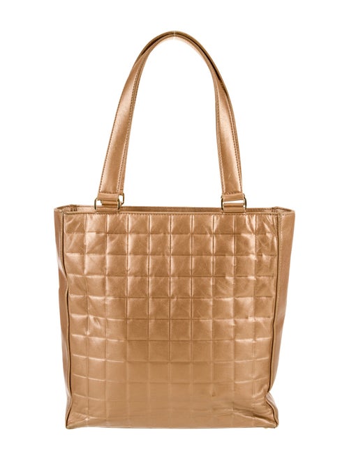 Chanel Chocolate Bar CC Tote