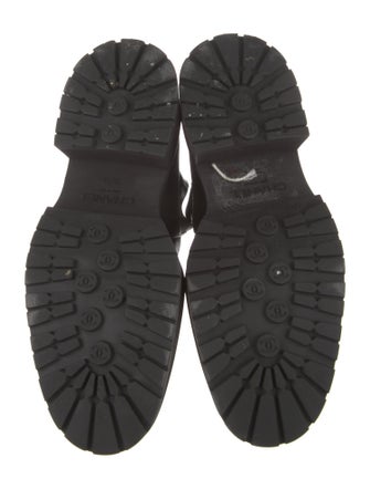 Chanel 2022 Interlocking CC Logo Chelsea Boots
