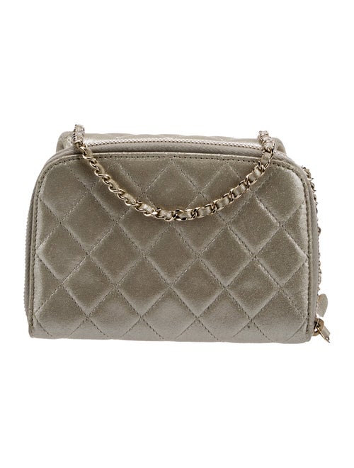 Chanel Metallic Wallet on Chain