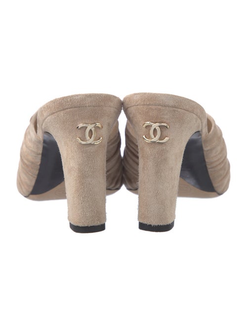 Chanel 2018 Interlocking CC Logo Slides