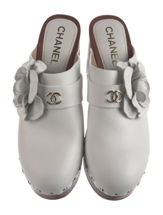 Chanel 2023 Interlocking CC Logo Mules