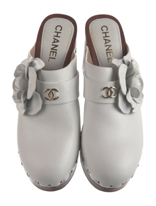 Chanel 2023 Interlocking CC Logo Mules