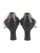 Chanel Interlocking CC Logo Lambskin Pumps