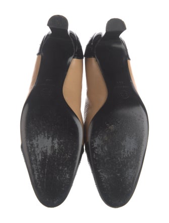 Chanel Interlocking CC Logo Lambskin Pumps