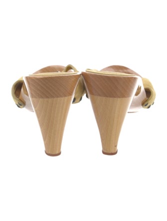 Chanel 2005 Interlocking CC Logo Slides