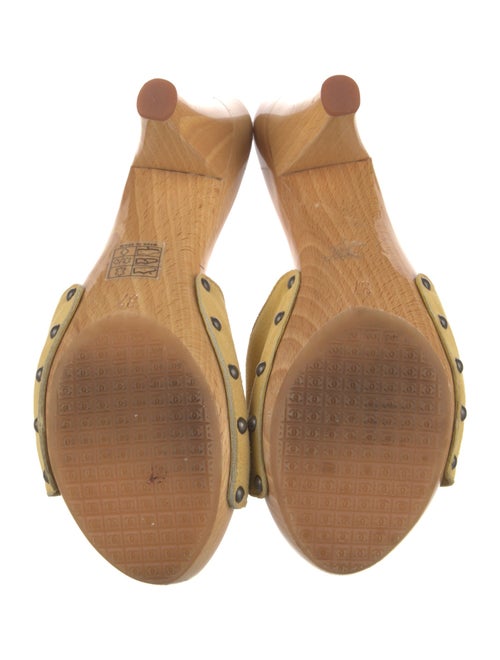 Chanel 2005 Interlocking CC Logo Slides