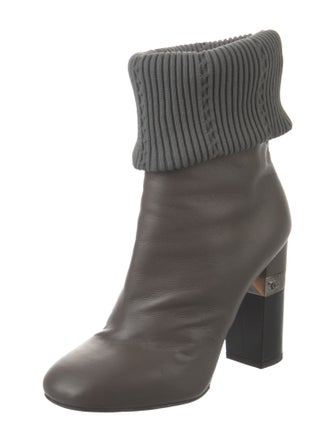 Chanel 2016 Interlocking CC Logo Sock Boots