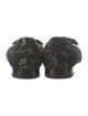 Chanel 2015 Interlocking CC Logo Ballet Flats