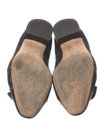 Chanel 2015 Interlocking CC Logo Ballet Flats