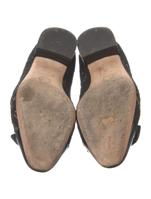 Chanel 2015 Interlocking CC Logo Ballet Flats