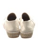 Chanel Interlocking CC Logo Velvet Espadrilles