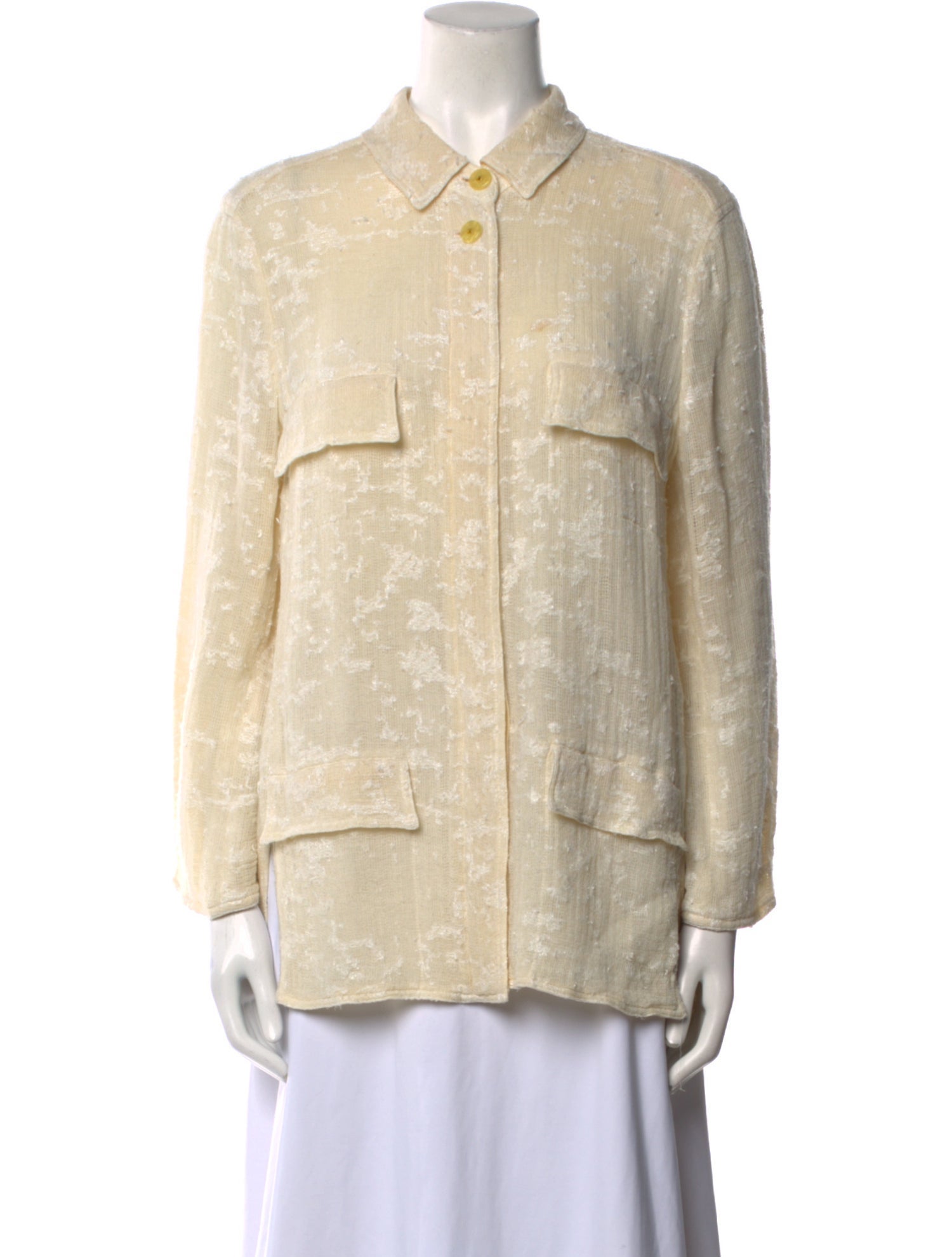 Chanel Vintage 1999 Button-Up Top