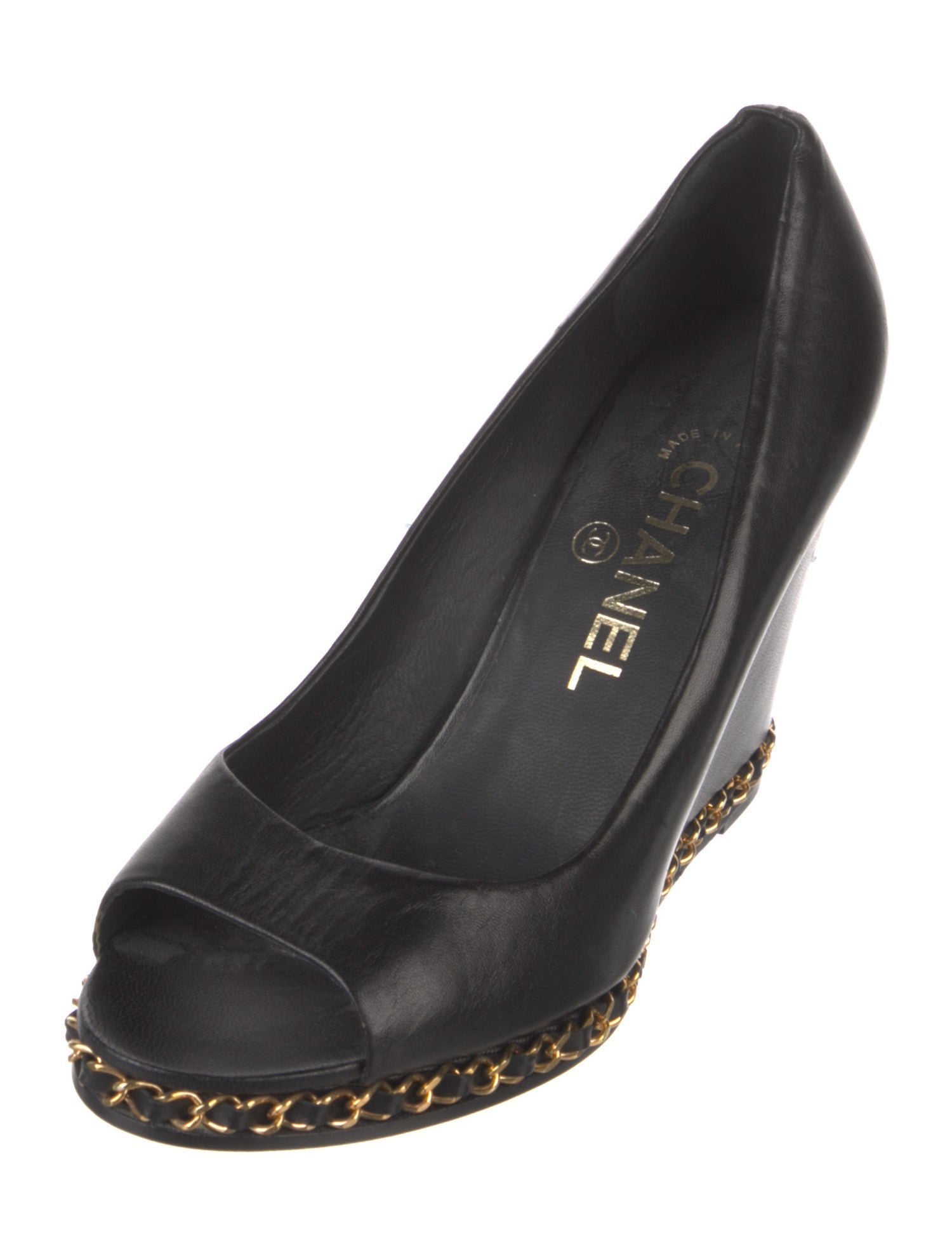 Chanel 2011 Interlocking CC Logo Espadrilles