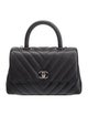 Chanel Mini Chevron Coco Handle Bag