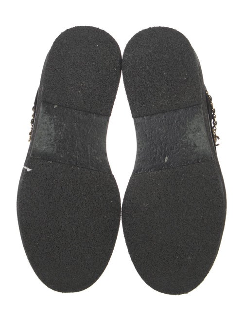 Chanel 2022 Interlocking CC Logo Combat Boots