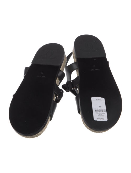 Chanel 2021 Interlocking CC Logo Espadrilles