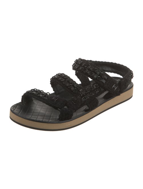 Chanel 2022 Interlocking CC Logo Slides