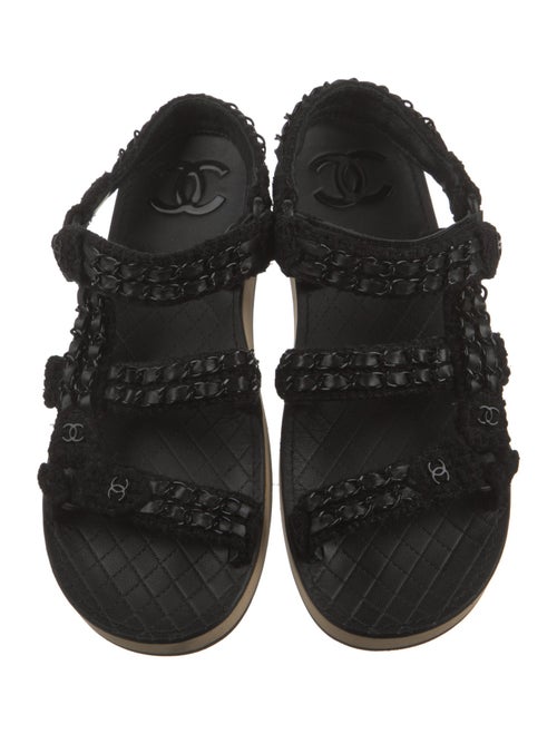 Chanel 2022 Interlocking CC Logo Slides