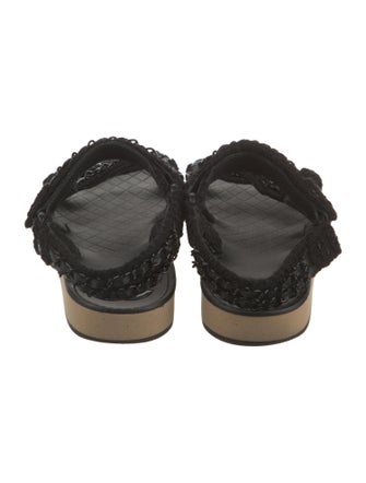 Chanel 2022 Interlocking CC Logo Slides