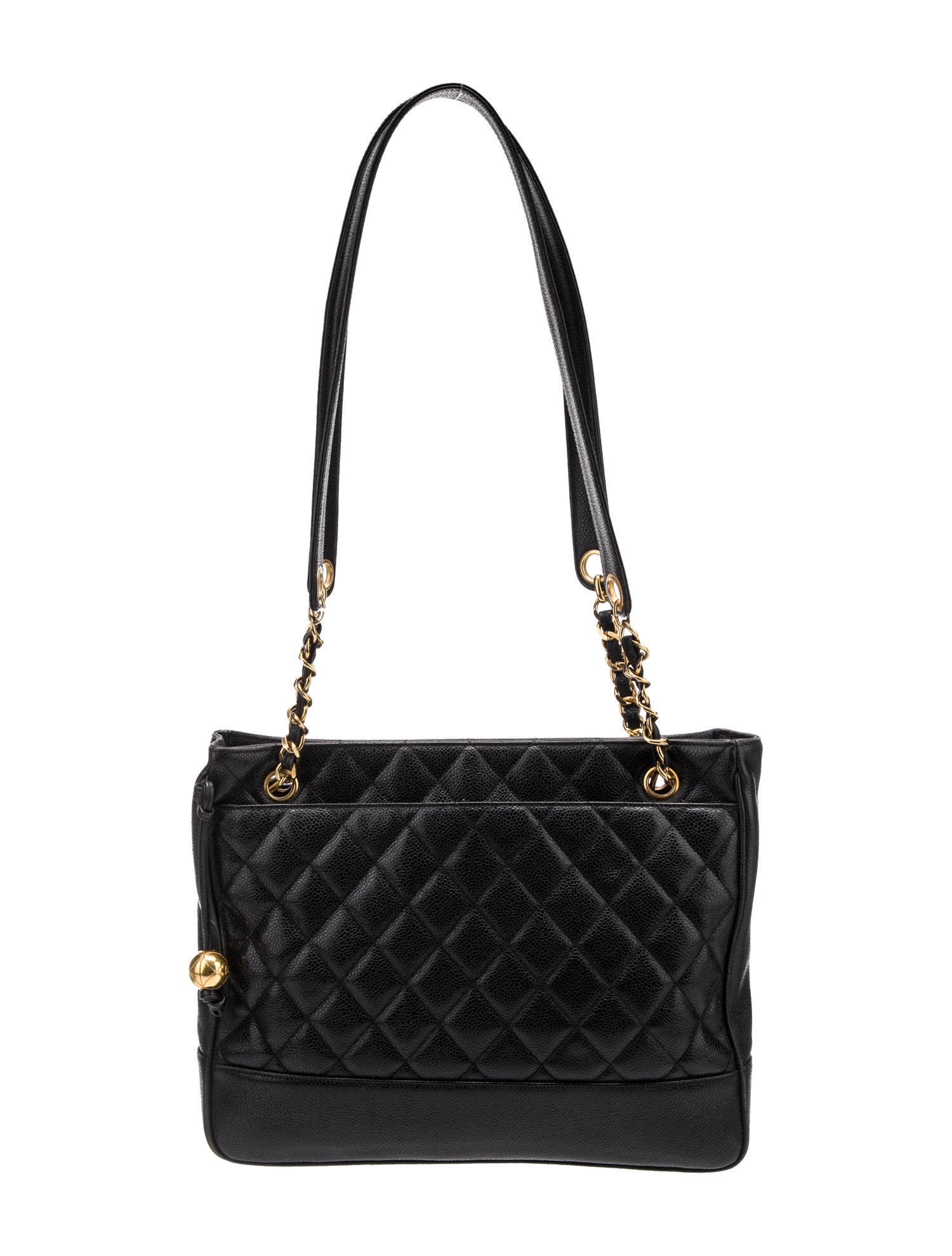 Chanel Quilted Caviar Tote
