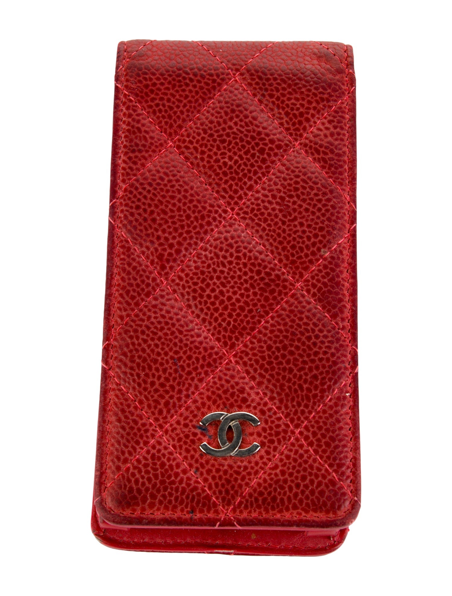 Chanel Quilted Caviar iPhone 5 Case