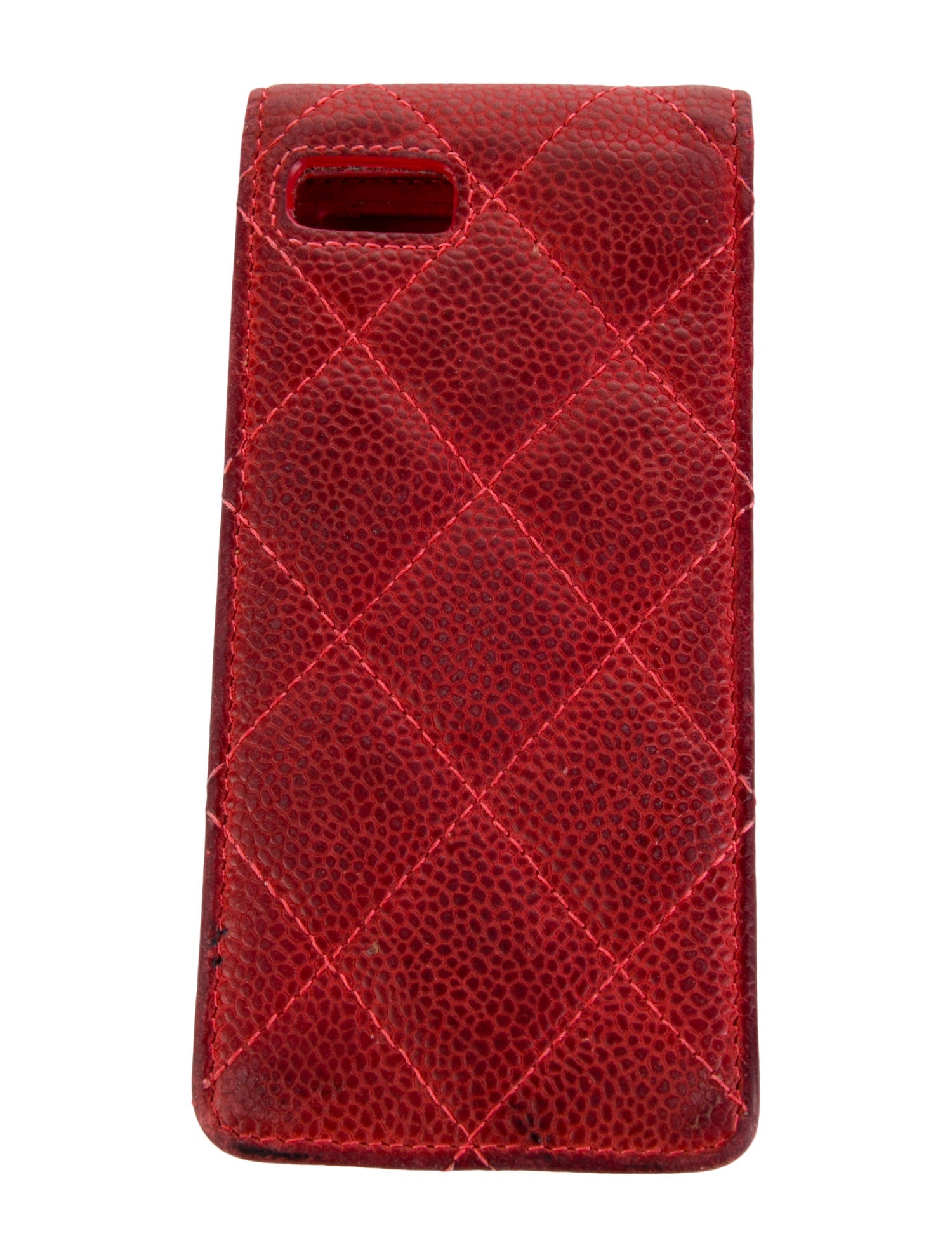 Chanel Quilted Caviar iPhone 5 Case
