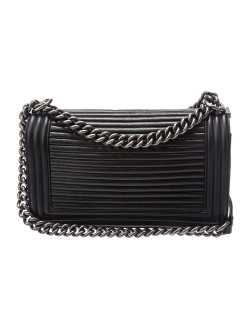 Chanel Horizontal Quilted Medium Boy Bag