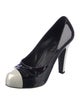 Chanel 2001 Interlocking CC Logo Pumps