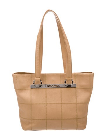 Chanel Totes Small LAX Square Stitch Tote